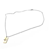 Collana The1 Uomo Diabolik Eva Kant in Acciaio T1C009 - T1C009